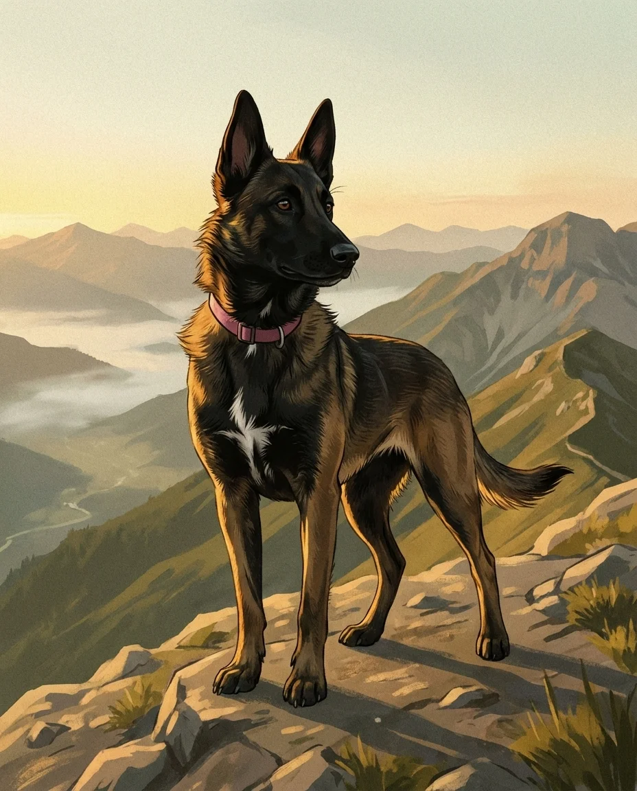 Coco Maps the Mountain